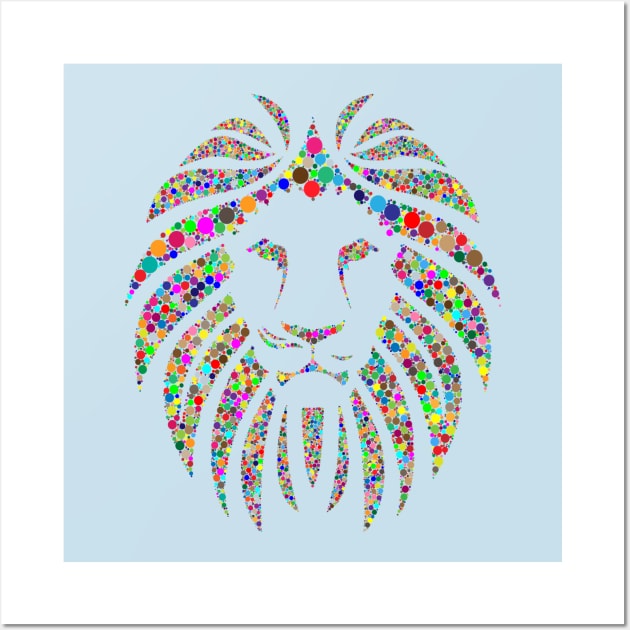 Beautiful Lion Wall Art by Winterplay